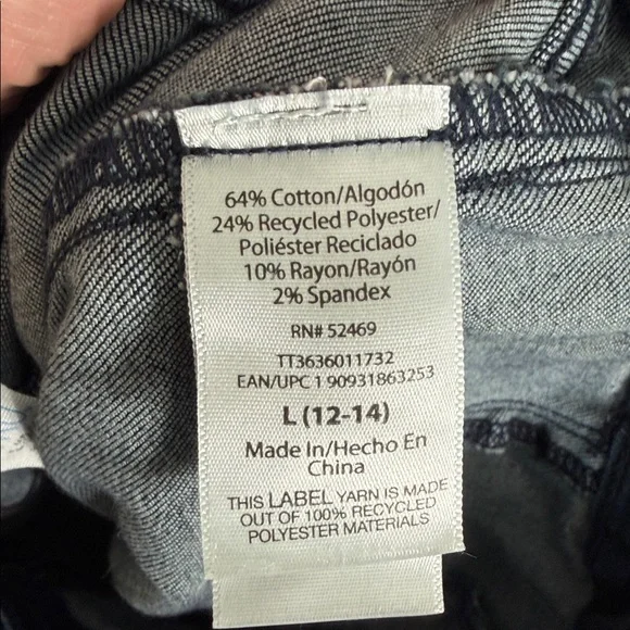 Time and Tru Deep Indigo Pull On Jeans - Picture 7 of 7